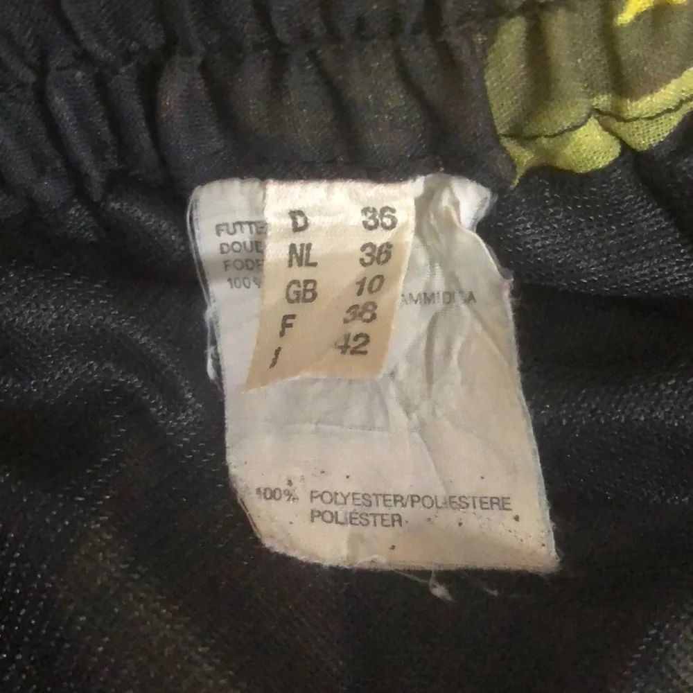 Welcome the Season with Sunflower Sheer Flared Skirt sz S